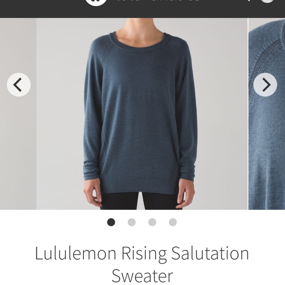 Lululemon Rising Salutation Sweater - Picture 3 of 8